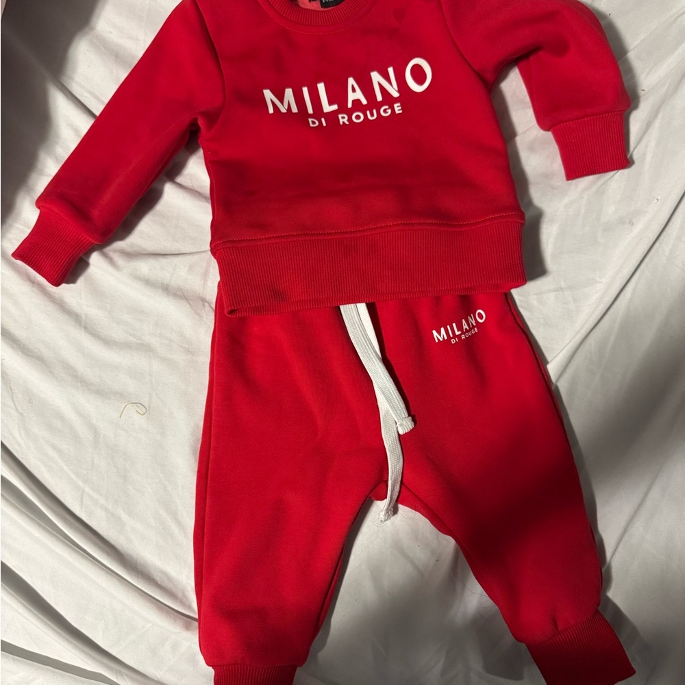 Milano Di Rouge Red Tracksuit